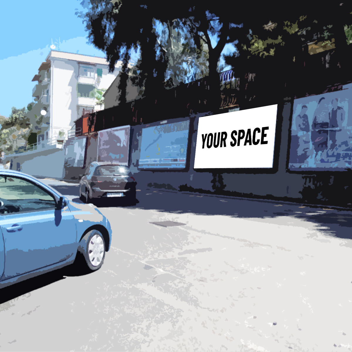 SPAZIO PUBBLICITARIO 600 x 300 Via Caserta (REGGIO CALABRIA) Dal 05/10/2026 al 18/10/2026 14 giorni